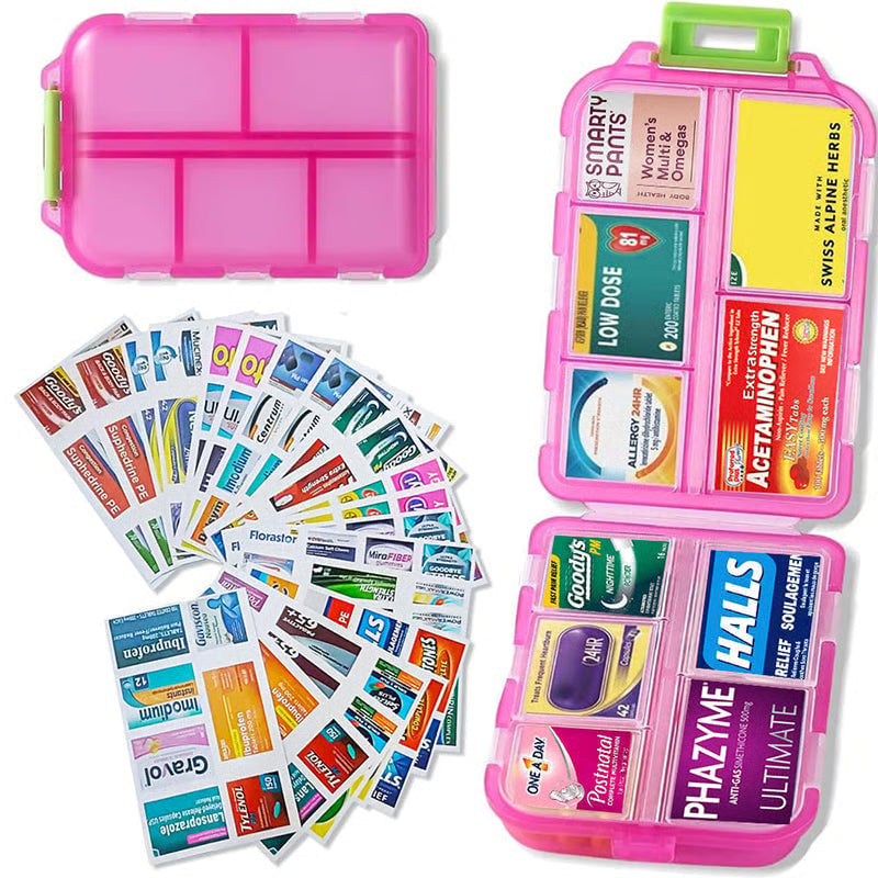 HealthPack – Customizable Travel Pill Storage Box