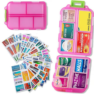 HealthPack – Customizable Travel Pill Storage Box