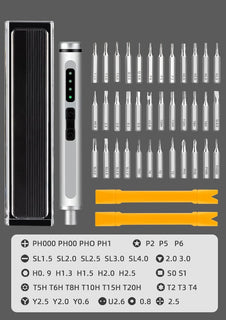 PowerSpin - 40-in-1 Mini Electric Screwdriver