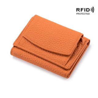 AuraVault - Premium Leather RFID Wallet