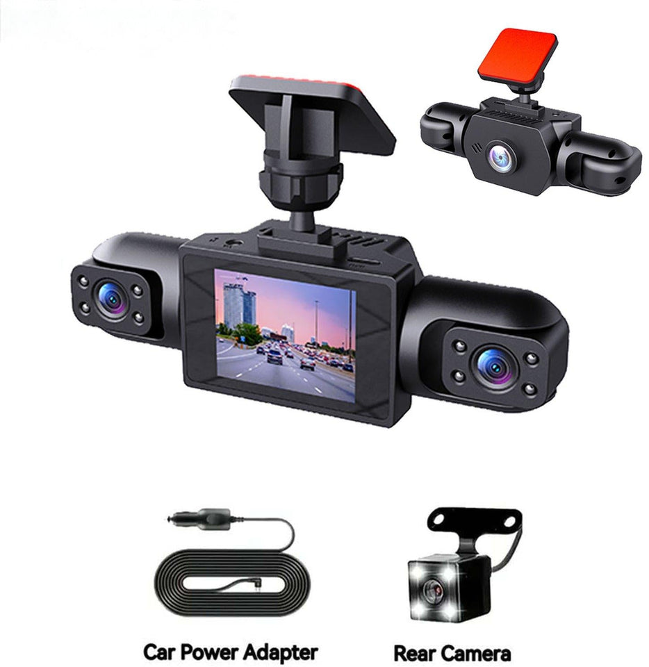 DriveGuard – Full View Car Dashcam System