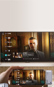 FlexBeam - Compact Wireless HDMI Projector for Movies & Presentations