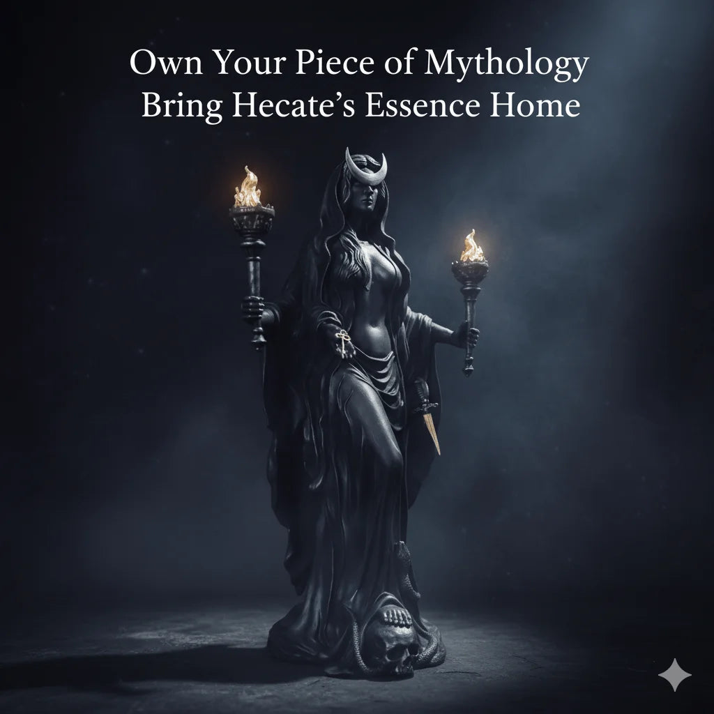 Moonveil Oracle - Goddess of the Crossroads Statue