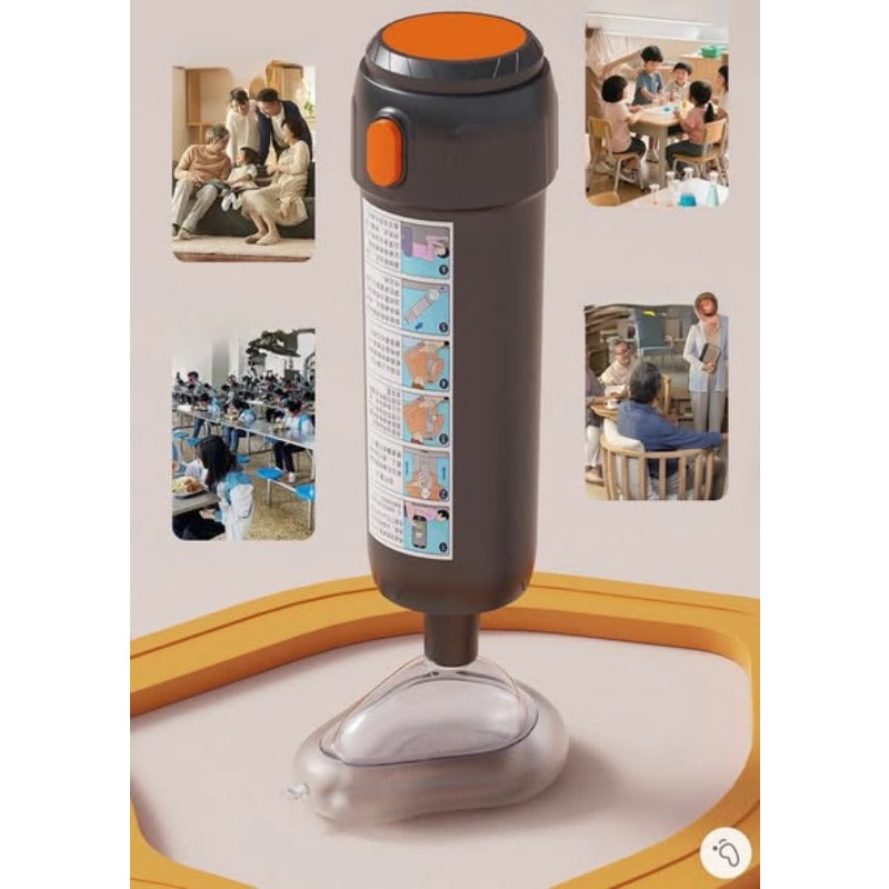 AirGuard – One Button Emergency Airway Suction Device