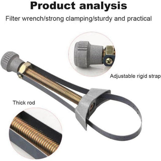 Heavy-Duty Strap Filter Wrench