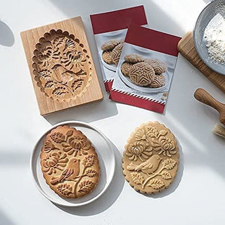 DoughDelight - Handcrafted Cookie Embossing Molds