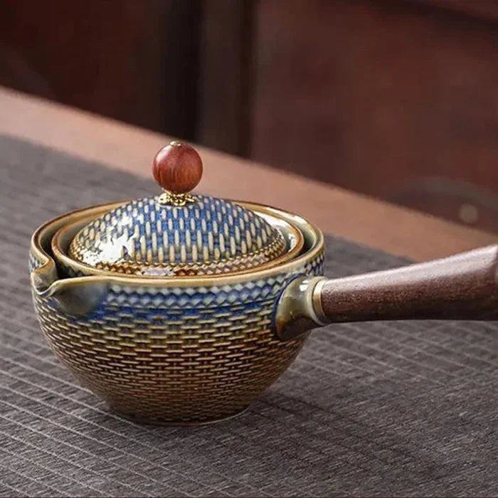 TeaVoyage 360° - The Portable Tea Maker Set with 4 Cups and Travel Bag marnetic