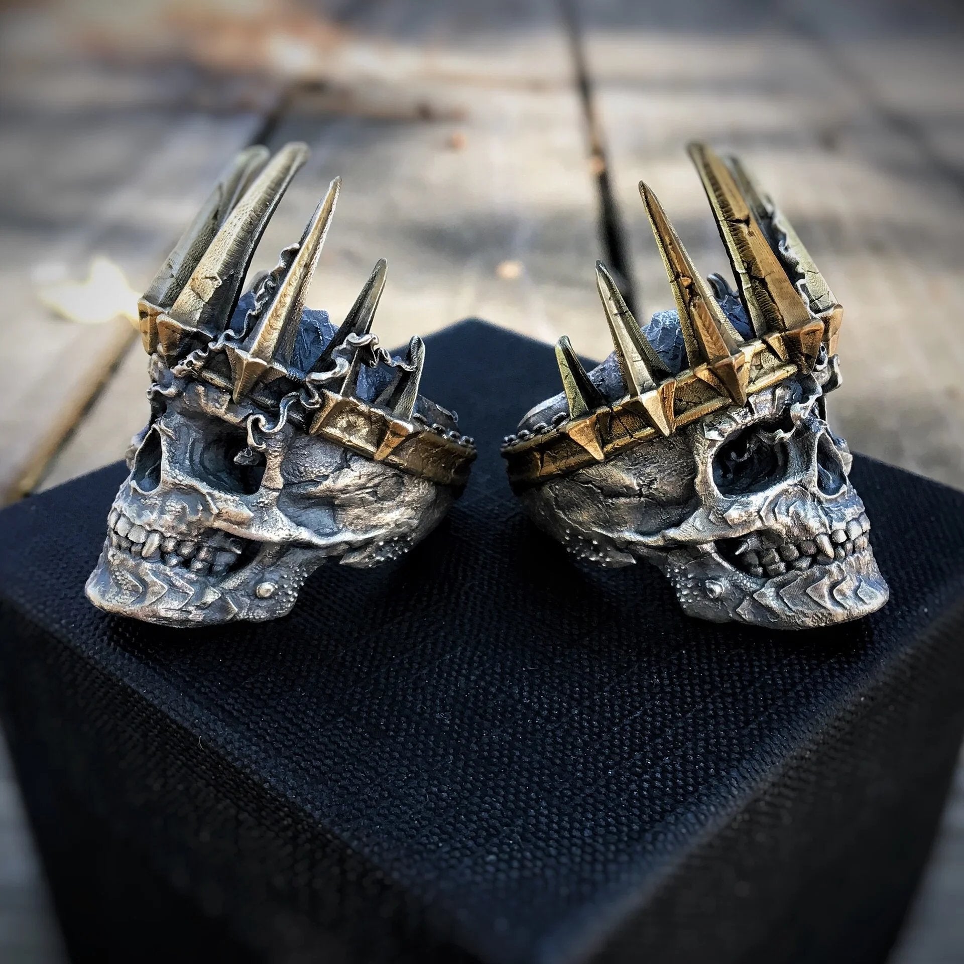 DarkValor – Gothic Death Knight Ring