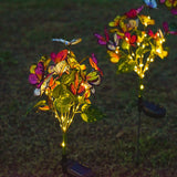 FlutterGlow - Enchanted Solar Butterfly Lights