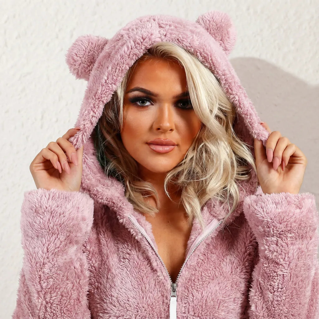 SoftHug – Ultra-Plush Comfort Lounge Jumpsuit