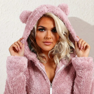 SoftHug – Ultra-Plush Comfort Lounge Jumpsuit