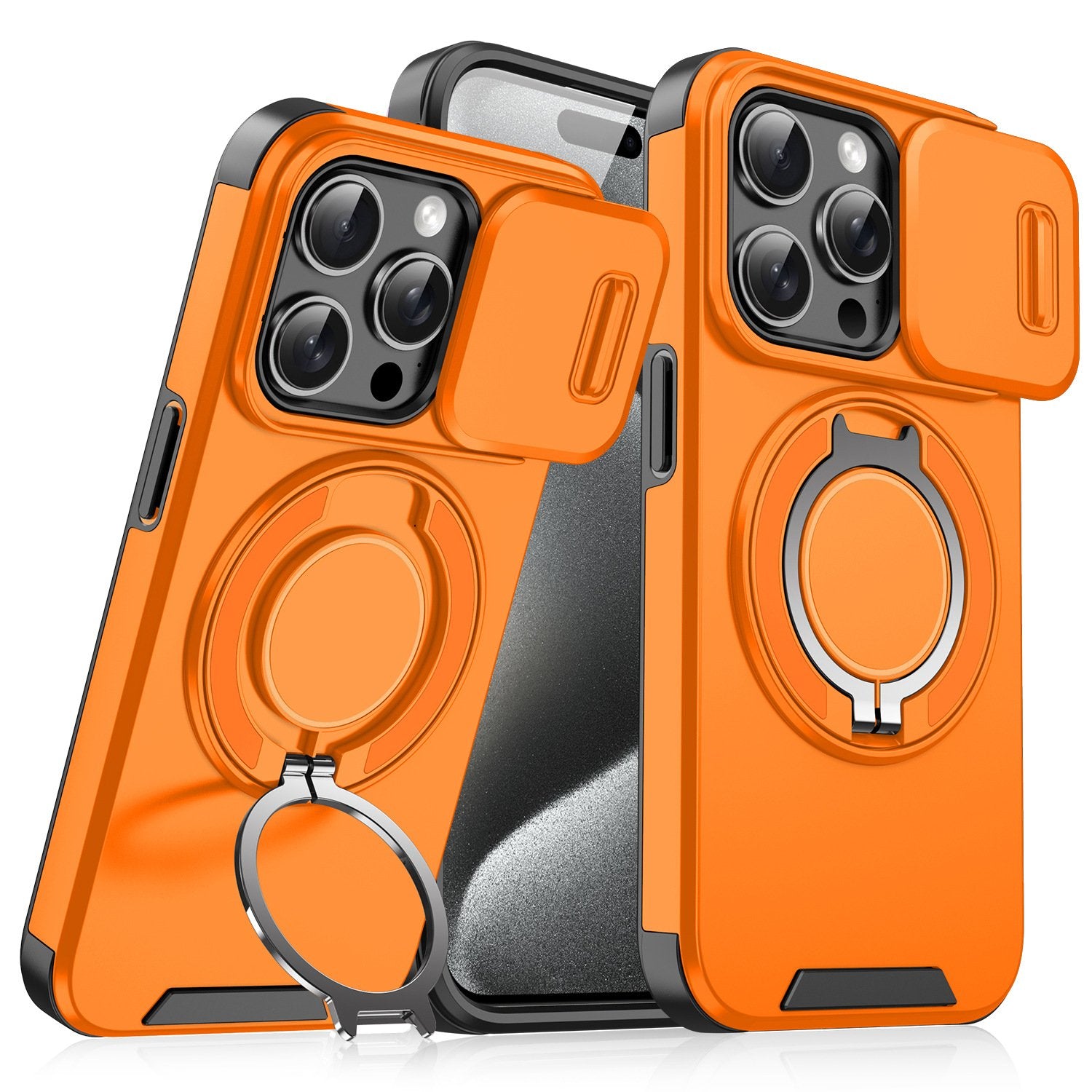 RingSafe Elite - 360° Grip & Privacy Case