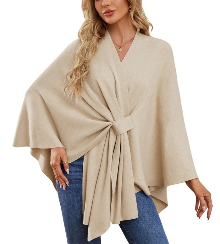 Seraphine - Chic Knit Wrap for Effortless Elegance