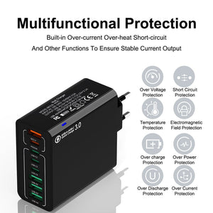 VoltHub | 8-Port Fast USB Charging Station