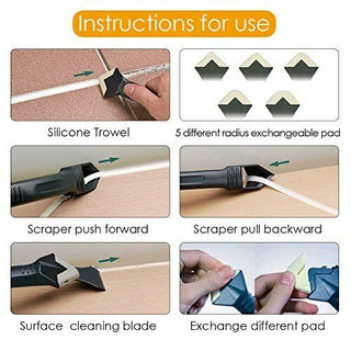 SealSmart | 3-in-1 Precision Caulking Kit