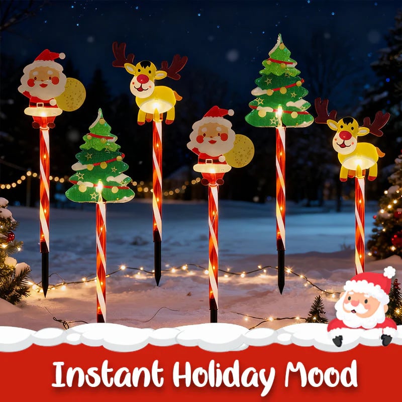TwinkleMotion – 6-Pack Moving Christmas Lights