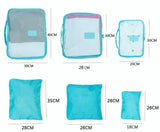 LAST DAY HOT SALE 38% OFF - 6 pieces portable luggage packing cubes