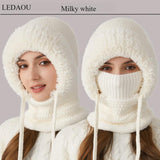 WarmWhirl - Convertible Knitted Beanie & Balaclava
