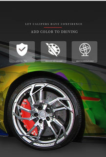 BrakeFlair – Colorful Custom Caliper Covers (Set of 4)