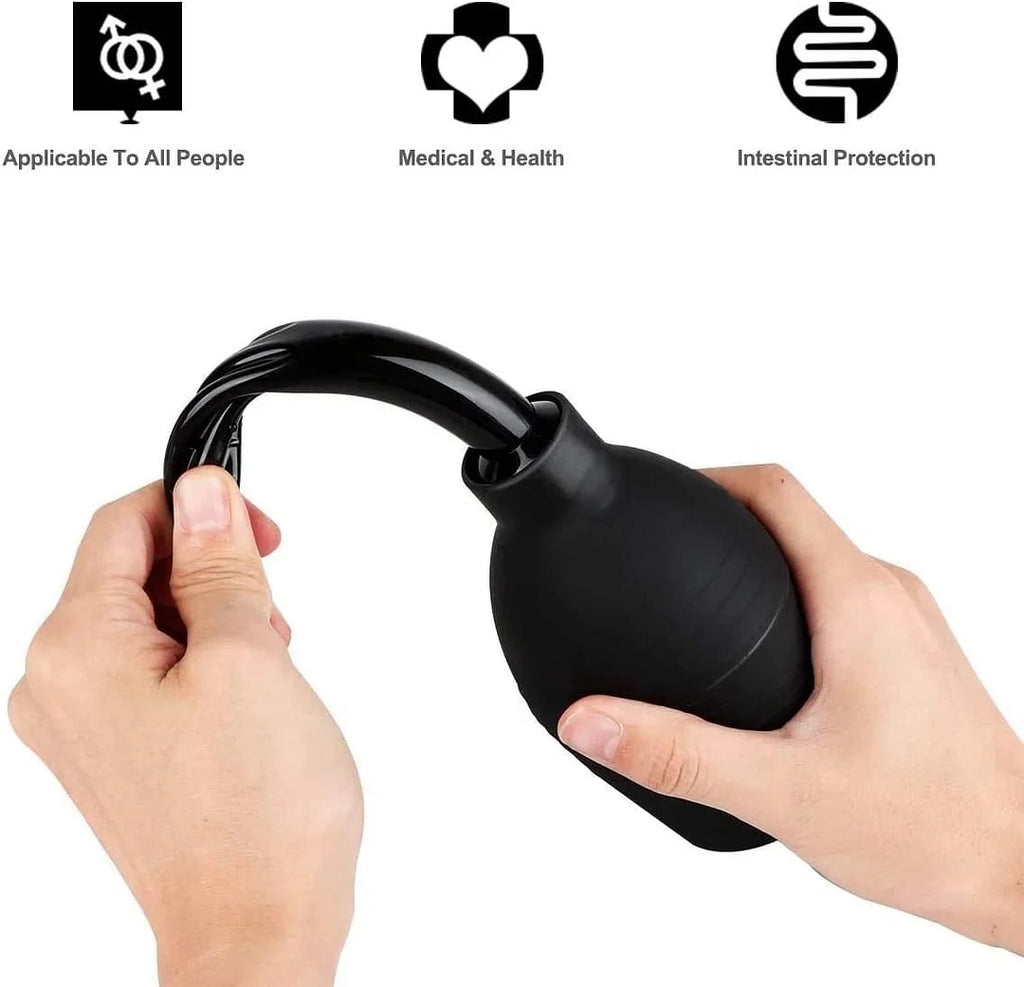 Clean and Healthy Douche for Women and Men,Shower Enema Bulb Cleaner Wash Flusher System for Women and Men