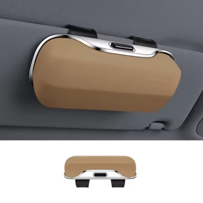 VisionVault - Sleek Car Glasses Storage