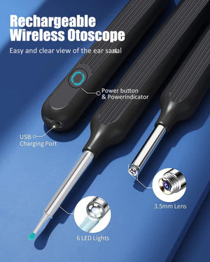 ClearEar - 1080P Ear Wax Camera for Precise Cleaning