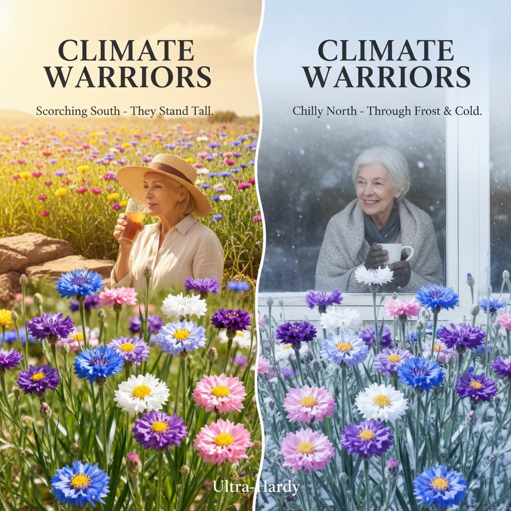 EndlessBloom – Resilient Cornflower Wildflower Seeds