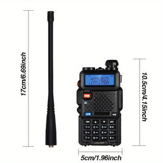TrekTalk - Dual Band Powerful UV5R Walkie Talkie