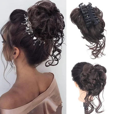 SwirlSensation Hair Bun marnetic
