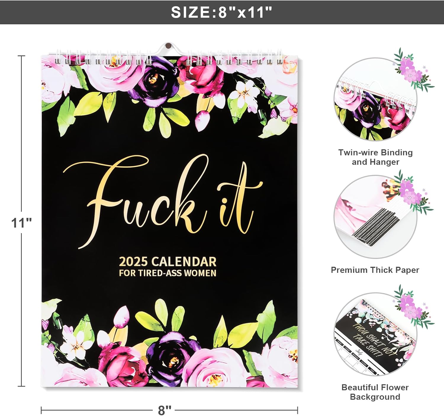 ZeroChill - 2025 Calendar for Tired Women