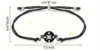 Pathway Promise – Compass Graduation Bracelet