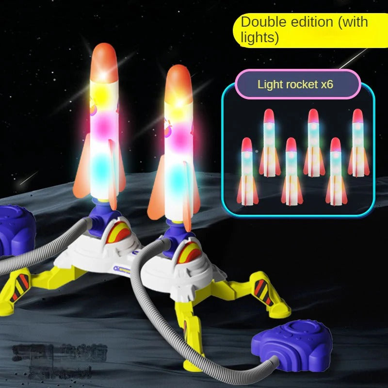 SkyRocket - Pedal Powered Air Rocket Launcher for Kids