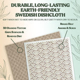 FreshFiber - Ultra-Absorbent Swedish Dishcloth Set