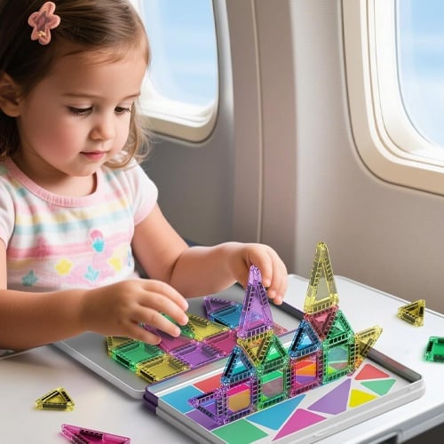 MagnaBuild – Magnetic Tiles Building Set