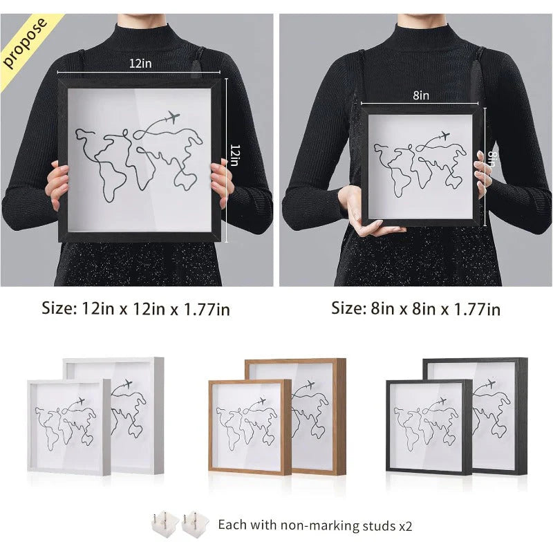 MemoryVault – Travel Memory Shadow Box