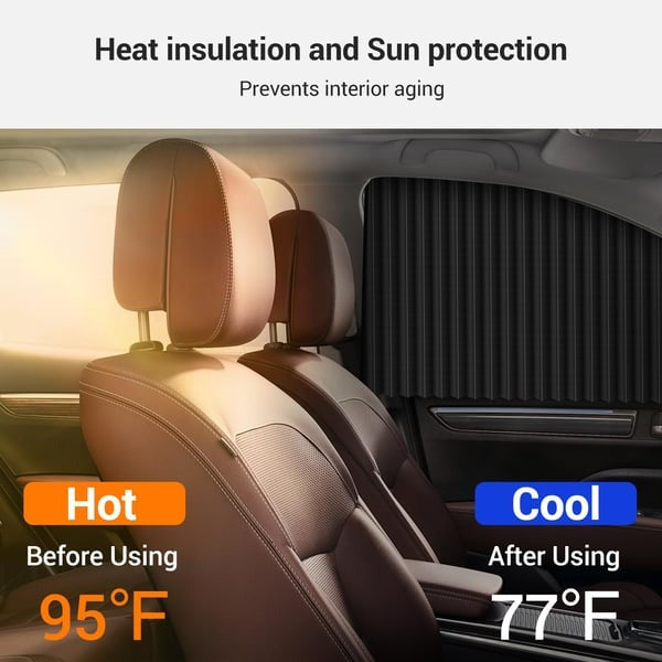 ShadeGuard – Universal Magnetic Car Window Sunshade
