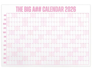 📅The Big A## Calendar 2026 - Flexible Dry-Erase Material