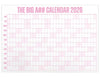 📅The Big A## Calendar 2026 - Flexible Dry-Erase Material