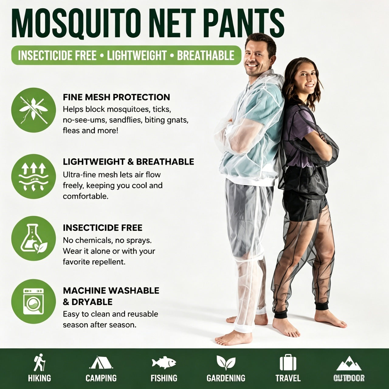BugShield – Breathable Insect Barrier Suit