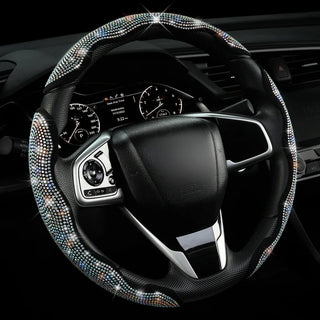 LuxiDrive – Crystal Studded Steering Wheel Cover