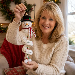 SnowCraft – Complete Crochet Snowman DIY Kit