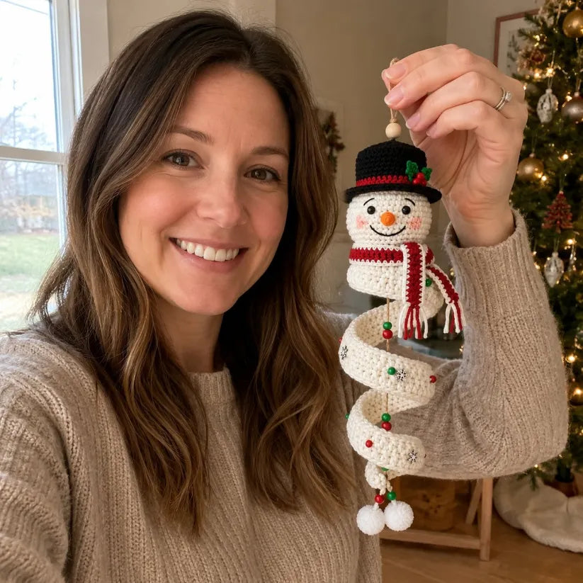 SnowCraft – Complete Crochet Snowman DIY Kit