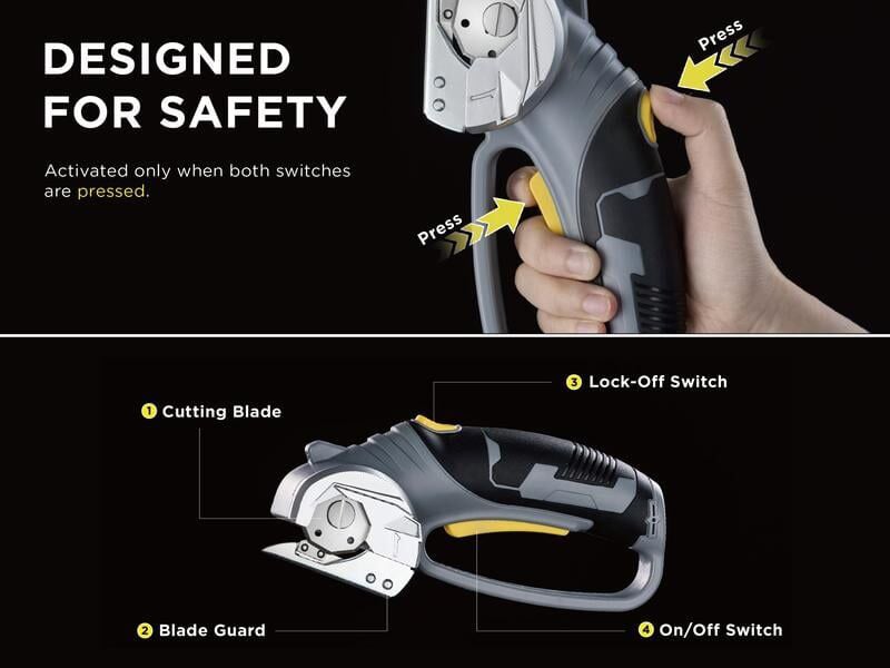 SwiftCut – Rechargeable Electric Scissor