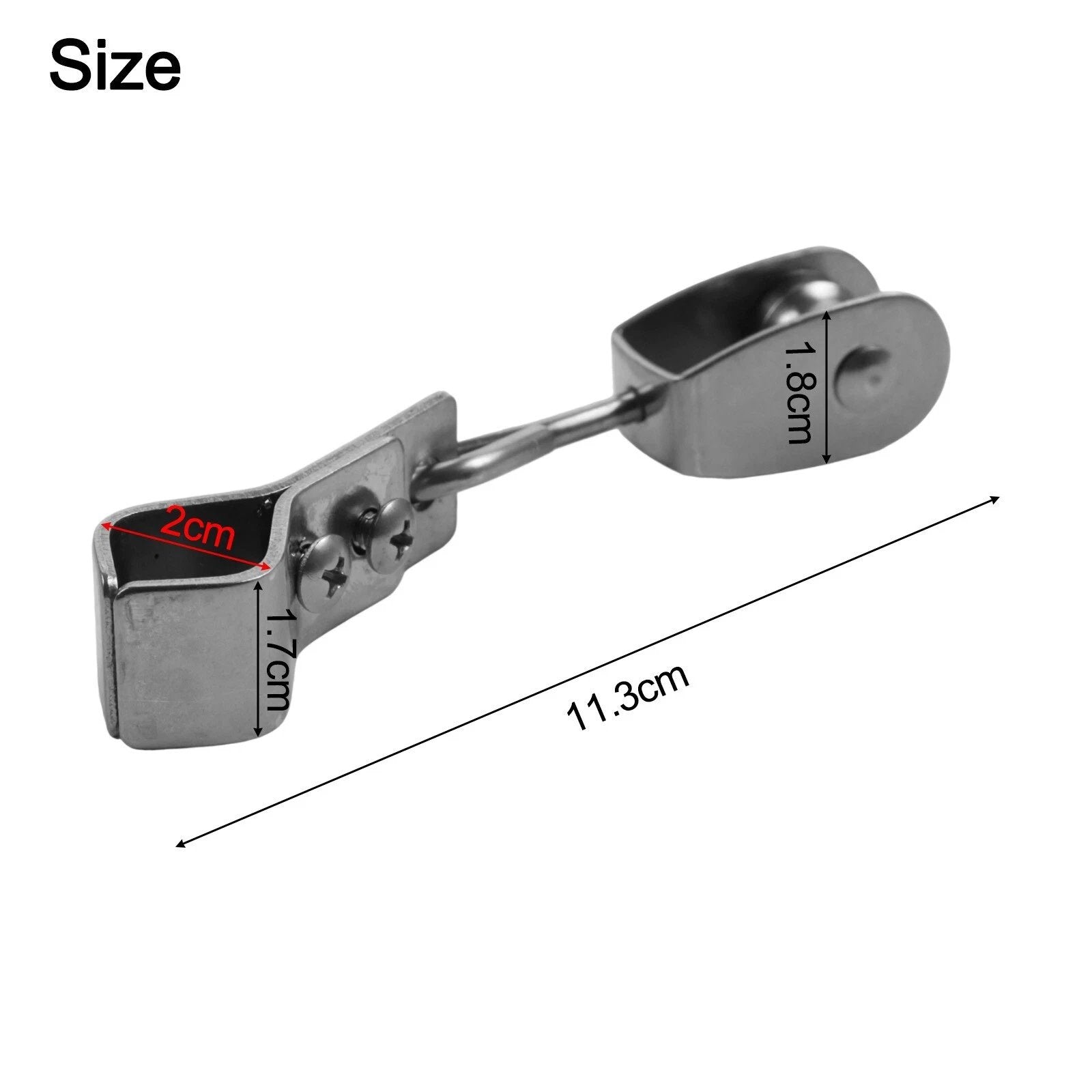 SailSecure – Heavy-Duty 304 Stainless Steel Shade Hardware