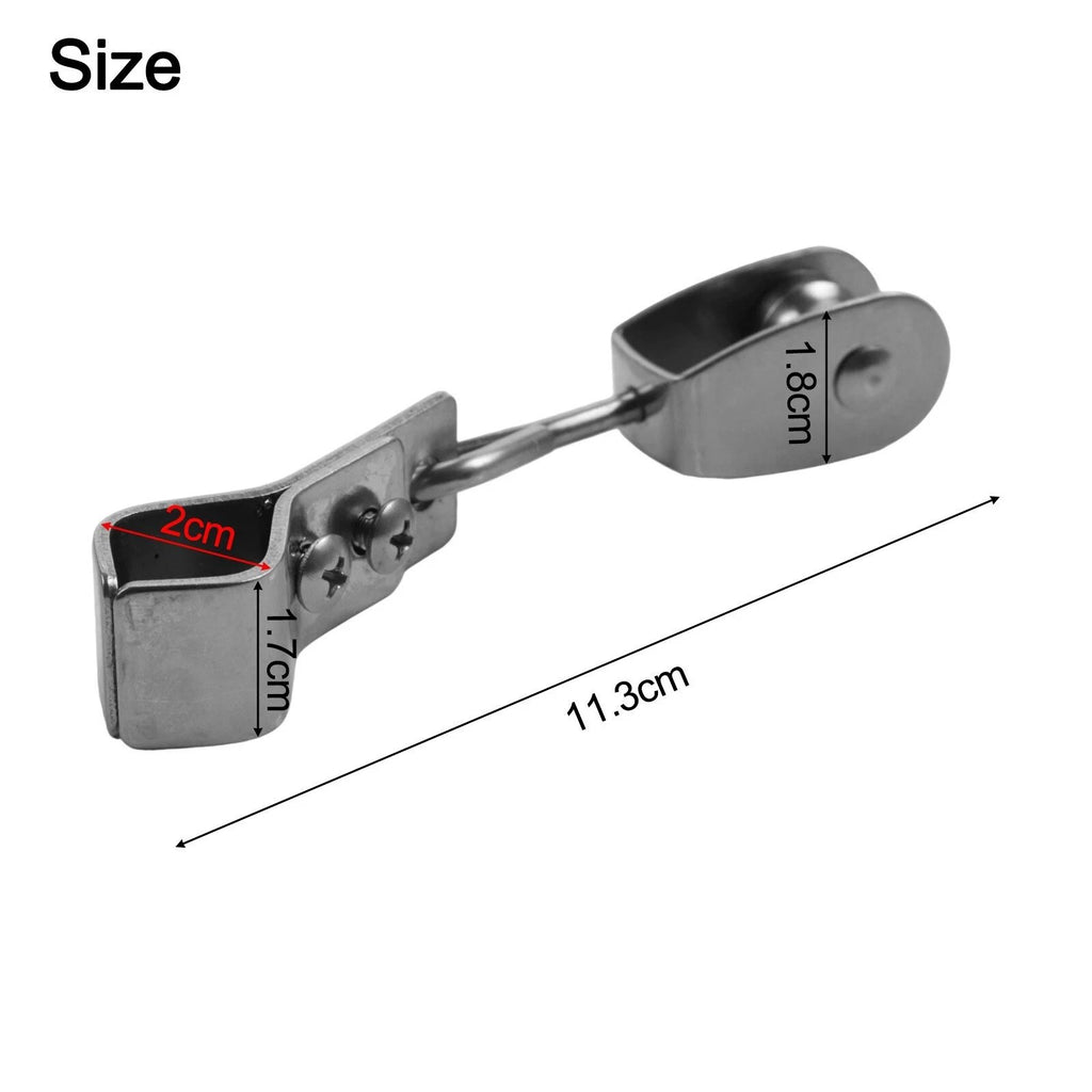 SailSecure – Heavy-Duty 304 Stainless Steel Shade Hardware