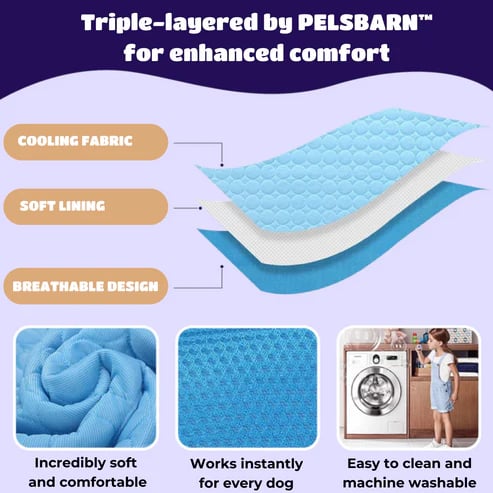 CooliPet – Smart 4X Effective Pet Cooling Mat
