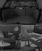 AutoNest - Elegant Leather Trunk Organization System