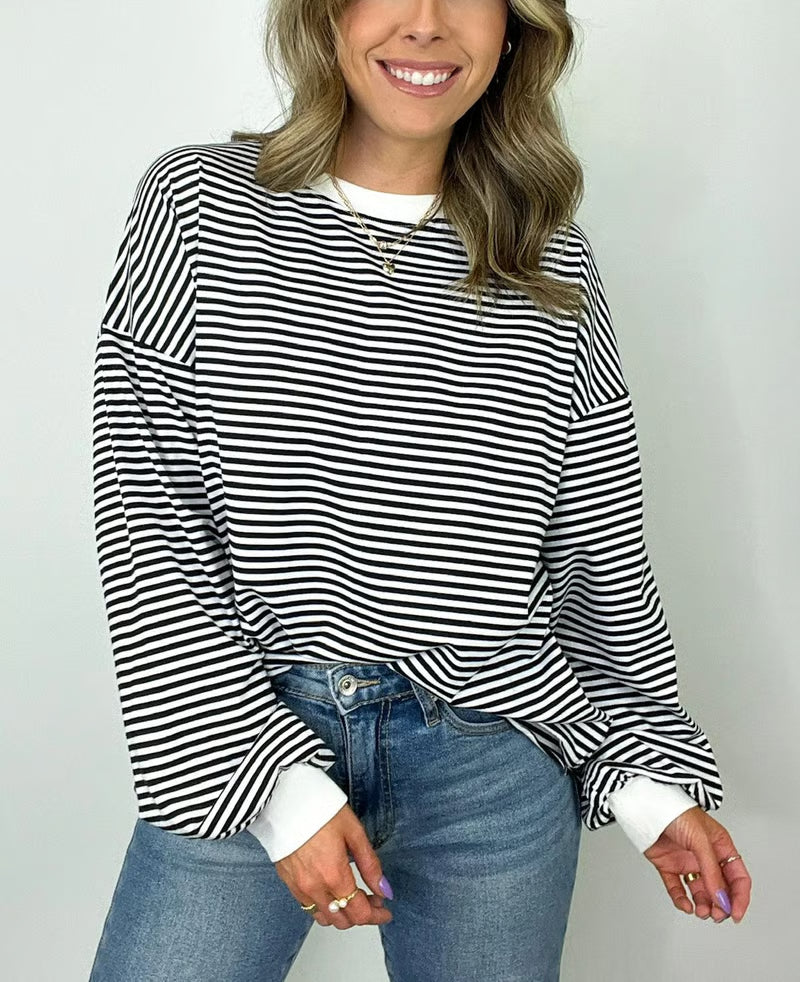 UrbanStripe – Women’s Casual Crewneck Pullover
