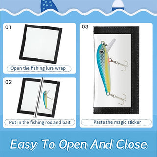 TackleGuard - Clear Lure Wraps - Protect & Organize Your Hooks