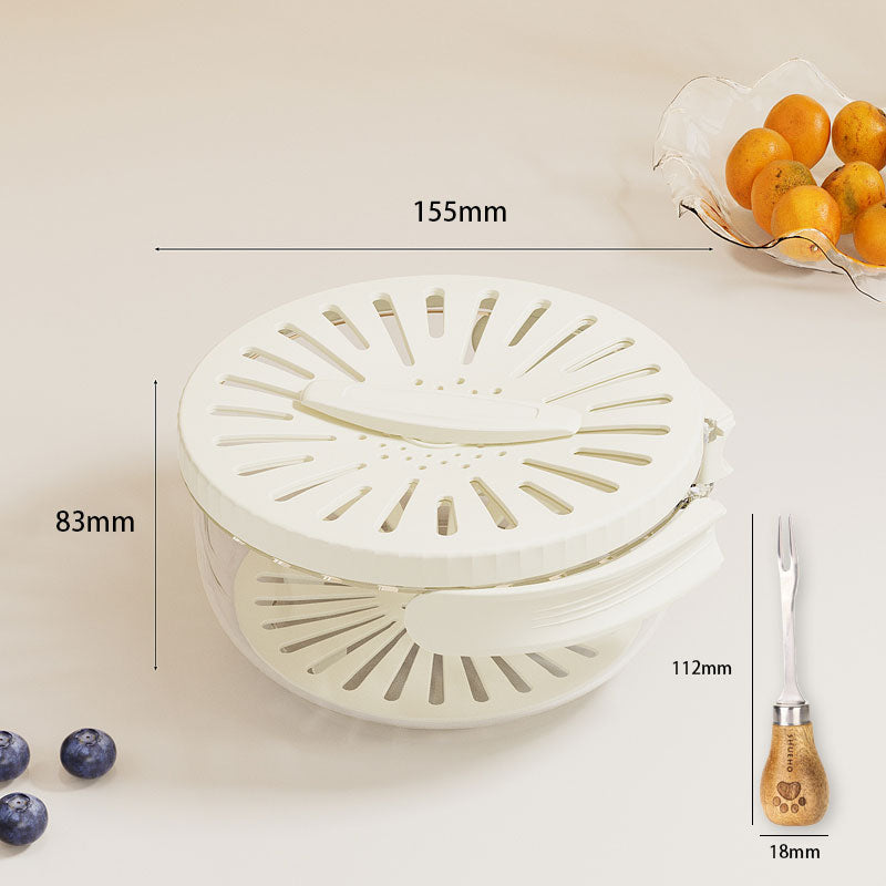 DryKeep – Dual Purpose Basket for Draining and Food Preservation